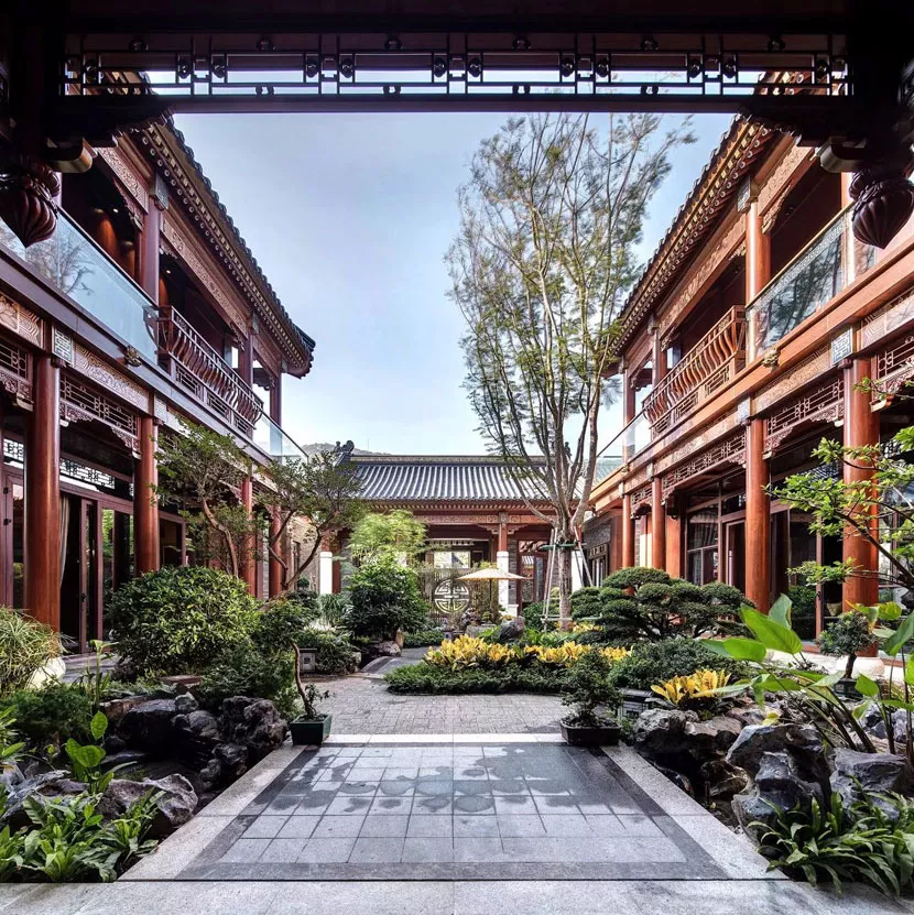 古韵新雅的王府合院