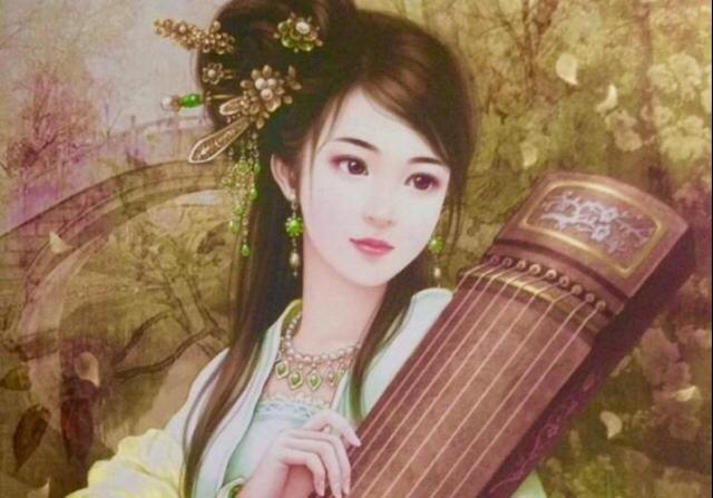 古代形容女子头发的诗词